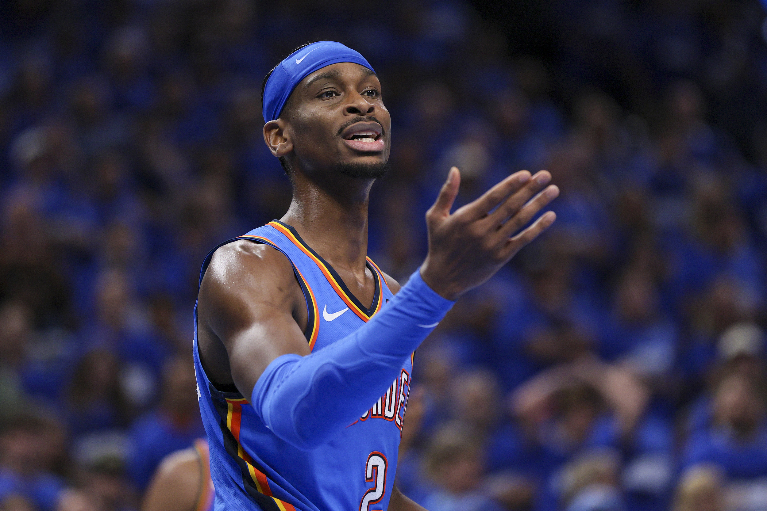 ??本赛季面对内姆布哈德的防守,SGA投篮命中率高达61.1%