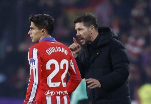 西蒙尼谈儿子国家队表现:希望他继续保持势头和热情,不断进步